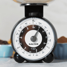 Salter 139 BKFEU16 Orb Mechanikus konyhai mérleg - Fekete