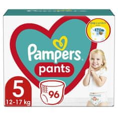 Pampers Pants eldobható pelenkázó bugyi 5 (11-18 kg) 96 db - MEGA PACK