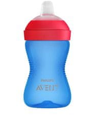 Philips Avent Grippy pohár puha kifolyóval 300 ml fiú