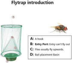 Netscroll Egy háló rovarok és poloskák kifogására, FlyCatcher