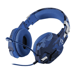 Trust GXT 322B Carus PS4 gamer headset kék (23249) (23249)