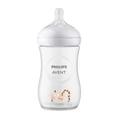 Philips Avent Avent Natural Response palack 260 ml +1m zsiráf