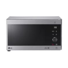 LG MH6565CPS NeoChef Szabadonálló Mikrohullámú sütő 1150W 25L Fekete - Inox