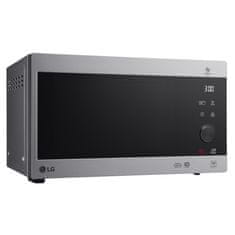 LG MH6565CPS NeoChef Szabadonálló Mikrohullámú sütő 1150W 25L Fekete - Inox