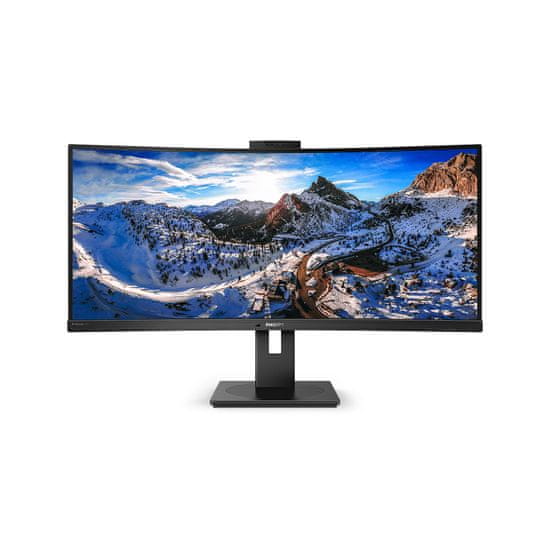 PHILIPS 346P1CRH/00 Monitor 34inch 3440x1440 VA 100Hz 4ms Fekete