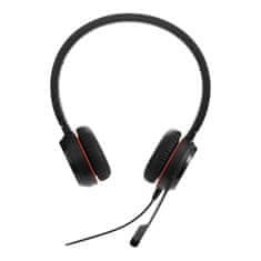 Jabra 5399-823-309 Evolve 30 II MS Stereo Vezetékes 2.0 Fejhallgató Fekete-piros