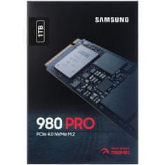 SAMSUNG MZ-V8P1T0BW 980 PRO 1000GB PCIe NVMe M.2 2280 SSD meghajtó