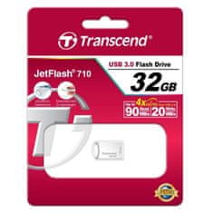 Transcend JetFlash 710 32GB USB 3.0 Ezüst Pendrive TS32GJF710S