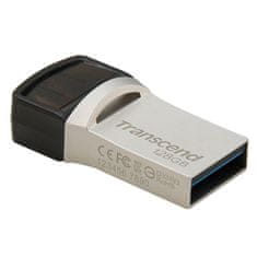 Transcend JetFlash 890 128GB USB 3.1 Gen 1 Ezüst Pendrive TS128GJF890S