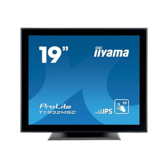 iiyama Prolite T1932MSC-B5X Monitor 19inch 1280x1024 IPS 60Hz 14ms Fekete