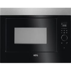 AEG MBE2658DEM Beépíthető Mikrohullámú sütő 1400W 25.37L Fekete - Inox