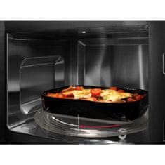 AEG MBE2658DEM Beépíthető Mikrohullámú sütő 1400W 25.37L Fekete - Inox