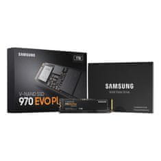 SAMSUNG MZ-V7S1T0BW 5 ÉV 970 EVO Plus 1000GB PCIe NVMe M.2 2280 SSD meghajtó