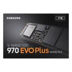 SAMSUNG MZ-V7S1T0BW 5 ÉV 970 EVO Plus 1000GB PCIe NVMe M.2 2280 SSD meghajtó