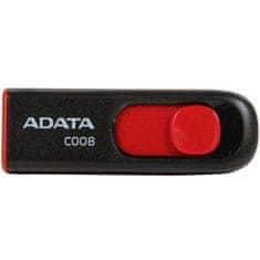 A-Data 64GB USB 2.0 Fekete-piros Pendrive AC008-64G-RKD