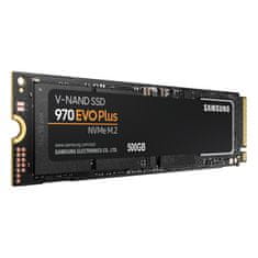 SAMSUNG MZ-V7S500BW 3 ÉV 970 EVO Plus 500GB PCIe NVMe M.2 2280 SSD meghajtó