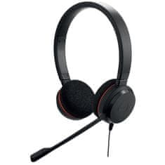 Jabra 4999-823-109 Evolve 20 Vezetékes 2.0 Fejhallgató Fekete-piros