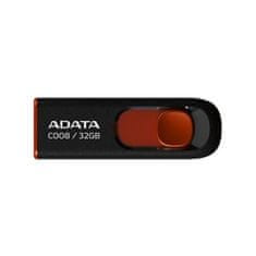 A-Data 32GB USB 2.0 Fekete-piros Pendrive AC008-32G-RKD
