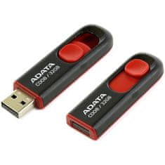 A-Data 64GB USB 2.0 Fekete-piros Pendrive AC008-64G-RKD