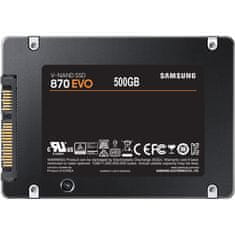 SAMSUNG MZ-77E500B/EU 870 EVO 500GB 2,5 inch SSD meghajtó