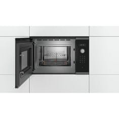 BOSCH BEL554MS0 Serie 6 Beépíthető Mikrohullámú sütő 1200W 25L Fekete