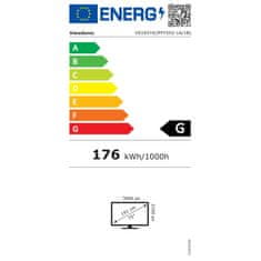 Viewsonic IFP7552-1A Monitor 75inch 3840x2160 TN 60Hz 8ms Fekete