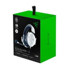 Razer RZ04-03240700-R3M1 Blackshark V2 X Vezetékes 7.1 Gamer Fejhallgató Fehér-fekete