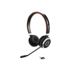 Jabra 6599-833-499 Evolve 65 SE Stereo Vezetékes és vezeték nélküli 2.0 Fejhallgató Fekete