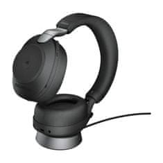 Jabra 28599-989-889 Evolve2 85 Stereo Vezetékes és vezeték nélküli 2.0 Fejhallgató Fekete