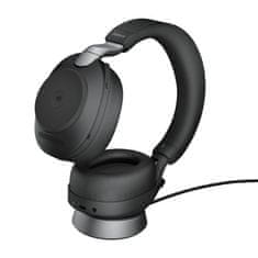 Jabra 28599-999-889 Evolve2 85 Stereo Vezetékes és vezeték nélküli 2.0 Fejhallgató Fekete