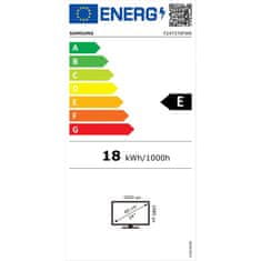 SAMSUNG LF24T370FWRXEN Monitor 24inch 1920x1080 IPS 75Hz 5ms Fekete