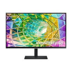 SAMSUNG LS27A800NMPXEN Monitor 27inch 2560x1440 IPS 60Hz 5ms Fekete