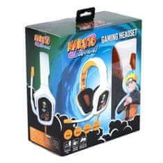 Konix KX-GH-NARU-WH Naruto Vezetékes 2.0 Gamer Fejhallgató Fehér-mintás