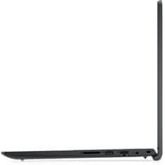 DELL Vostro 3510 V3510-38 Laptop 15.6" 1920x1080 IPS Intel Core i3 1115G4 256GB SSD 8GB DDR4 Intel UHD Graphics Linux Fekete