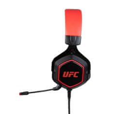 Konix KX-UFC-PGHR-PC UFC Vezetékes 7.1 Gamer Fejhallgató Fekete-piros