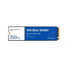 Western Digital WDS250G3B0E Blue SN580 250GB PCIe NVMe M.2 2280 SSD meghajtó