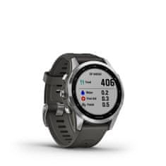 Garmin 010-02539-01 Fenix 7S 42mm Ezüst Okosóra