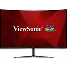 Viewsonic Curved VX3218-PC-MHD Monitor 31.5inch 1920x1080 VA 165Hz 1ms Fekete