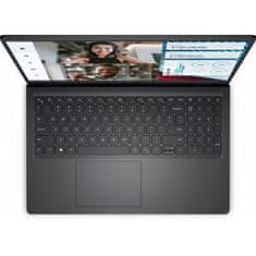 DELL Vostro 3520 N3001PVNB3520EMEA01 Laptop 15.6" 1920x1080 IPS Intel Core i3 1215U 512GB SSD 8GB DDR4 Intel UHD Graphics Windows 11 Pro Fekete