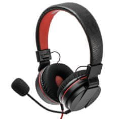 Snakebyte SB913112 HeadSet S Vezetékes 2.0 Gamer Fejhallgató Fekete-piros