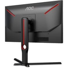 AOC 25G3ZM/BK Monitor 24.5inch 1920x1080 VA 240Hz 0.5ms Fekete-Piros