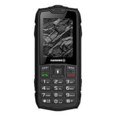 myPhone HAMMER Rock 5902983617747 0.032GB Dual SIM Fekete Hagyományos telefon