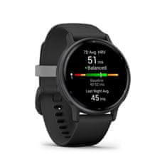 Garmin 010-02862-10 Vivoactive 5 42mm Fekete Okosóra