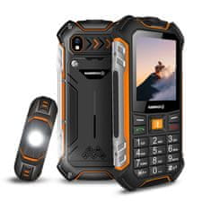 myPhone Hammer Boost 5902983617778 Dual SIM Fekete - Narancssárga Hagyományos telefon
