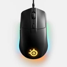 SteelSeries Rival 3 62513 Optikai Egér 8500DPI Fekete