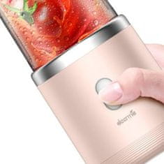 Deerma NU05 Juice Cup Turmixgép 0.4L Rózsaszín