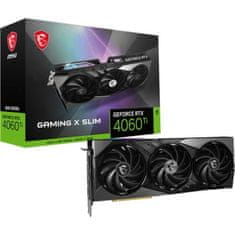 MSI GeForce RTX 4060 Ti GAMING X SLIM RTX 4060 TI GAMING X SLIM 8G 8GB GDDR6 Videokártya