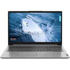 Lenovo Ideapad 1 82QD00D1HV Laptop 15.6" 1920x1080 TN Intel Core i3 1215U 512GB SSD 8GB DDR4 Intel UHD Graphics Windows 11 Home Szürke