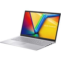 ASUS Vivobook X1504VA-BQ772 Laptop 15.6" 1920x1080 IPS Intel Core i5 1335U 512GB SSD 8GB DDR4 Intel HD Graphics Ezüst