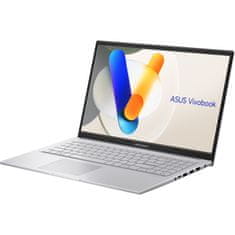 ASUS Vivobook X1504ZA-BQ799W Laptop 15.6" 1920x1080 IPS Intel Core i7 1255U 512GB SSD 8GB DDR4 Intel HD Graphics Windows 11 Home Ezüst